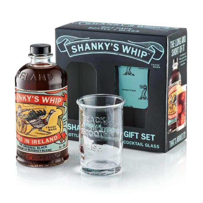 SHANKY'S WHIP Gavesæt - 33% - 70cl - Irland