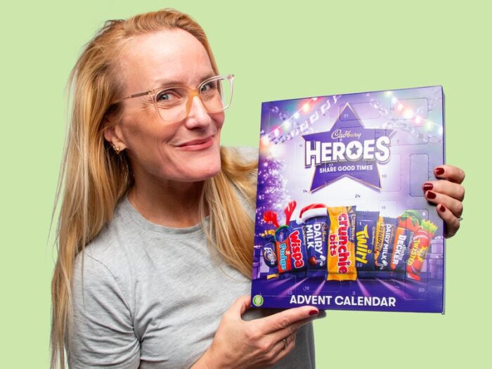 Cadbury Heroes Chokoladejulekalender