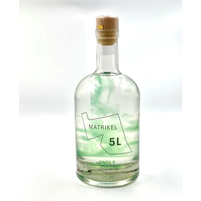 Dansk Gin Grøn 6 Fra Matrikel 5L