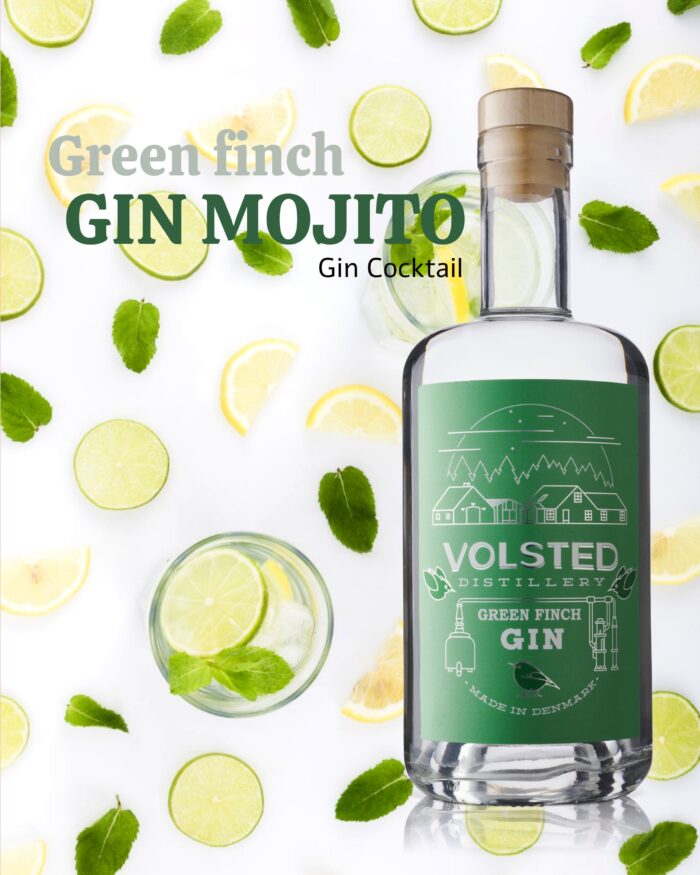 Green Finch gin - GINMOJITO cocktailpakke