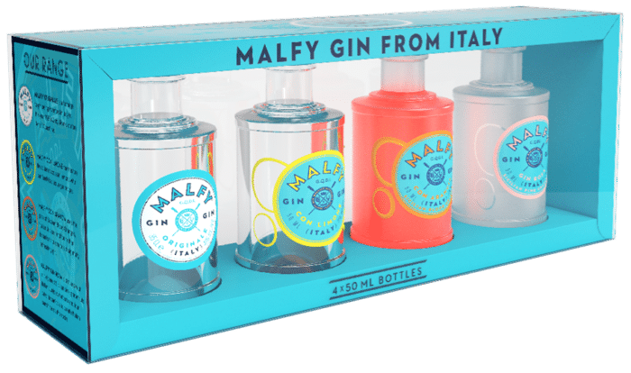 Malfy Gin Miniature Set 4x5cl/pk