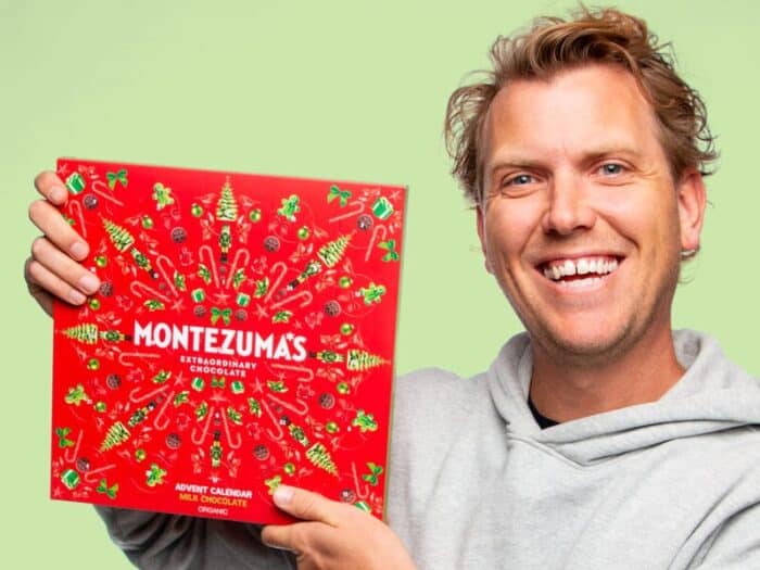 Montezuma Chokoladejulekalender med Mælkechokolade