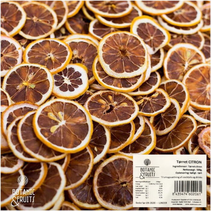 Tørret Citron 500 g | 320 Stk Ca