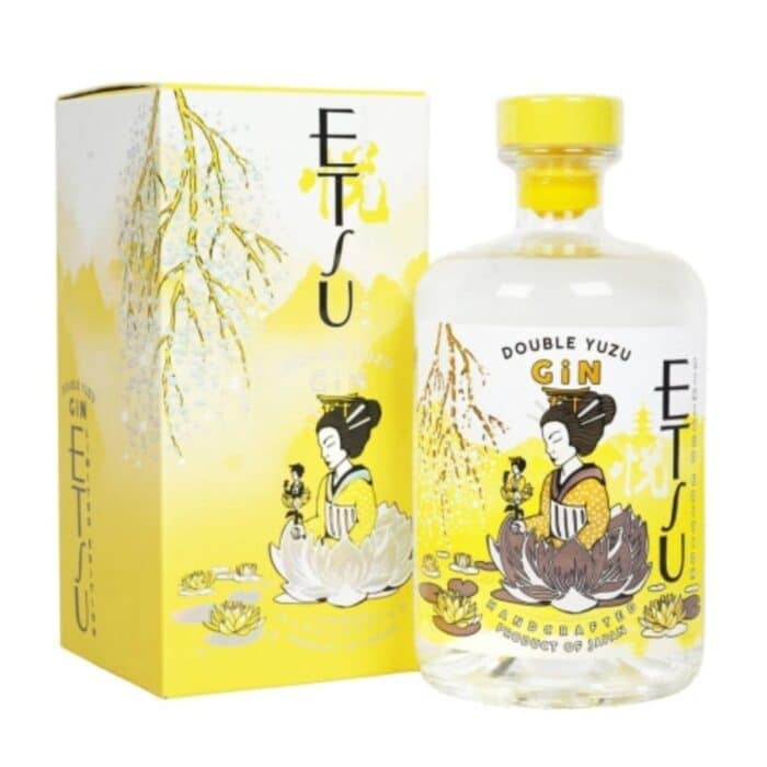 ETSU Double Yuzu Gin - 43 - 70cl - Japansk Gin