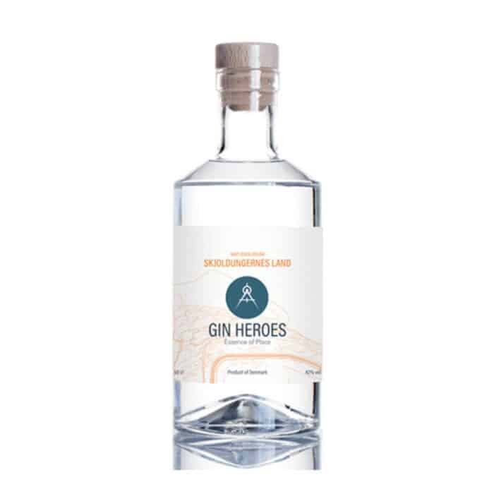 Gin Heroes - Skjoldungernes Land - 44% - 50cl - Danmark