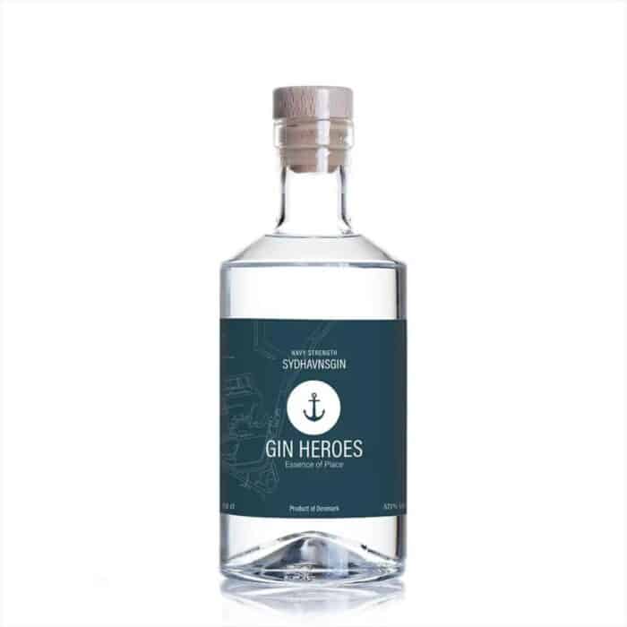 Gin Heroes - Sydhavnsgin Navy Strength - 57,1% - 50cl - Danmark