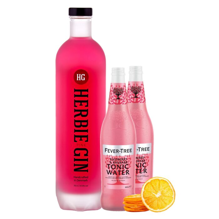 Pink Gin&Tonic-pakken (70cl)